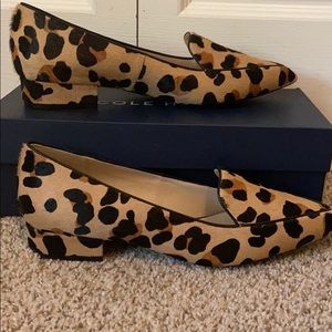 Cole Haan Calf hair Leopard shoes